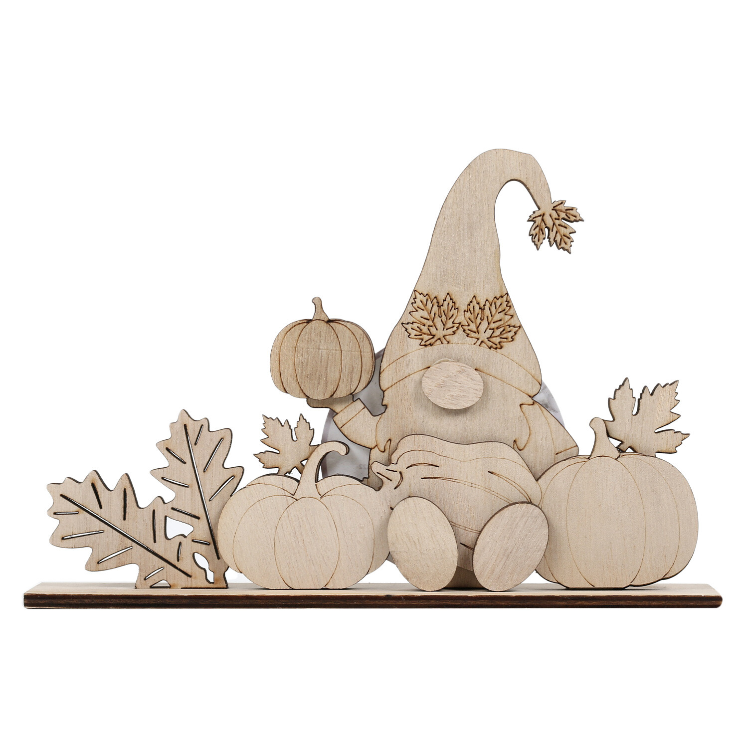 The Fall Collection Decorate Your Own Wooden Gonk Sign Image