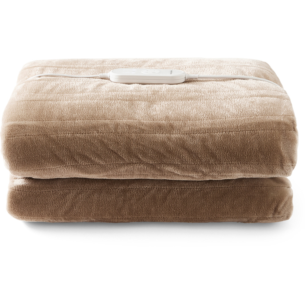 Morphy Richards Mocca Teddy and Flannel Fleece Heated Electric Throw 160 x 130cm Image 3