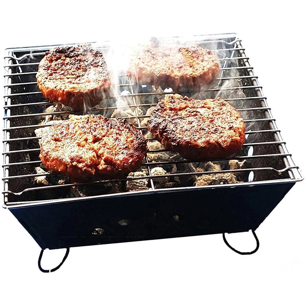 MonsterShop Portable BBQ with Hickory Wood Chips Image 4