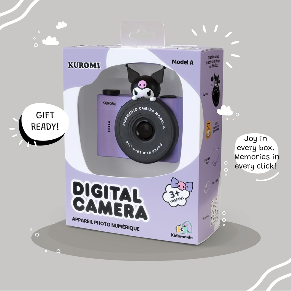 Kiimento Kuromi Mini Kids Digital Camera and Video Camcorder Image 5