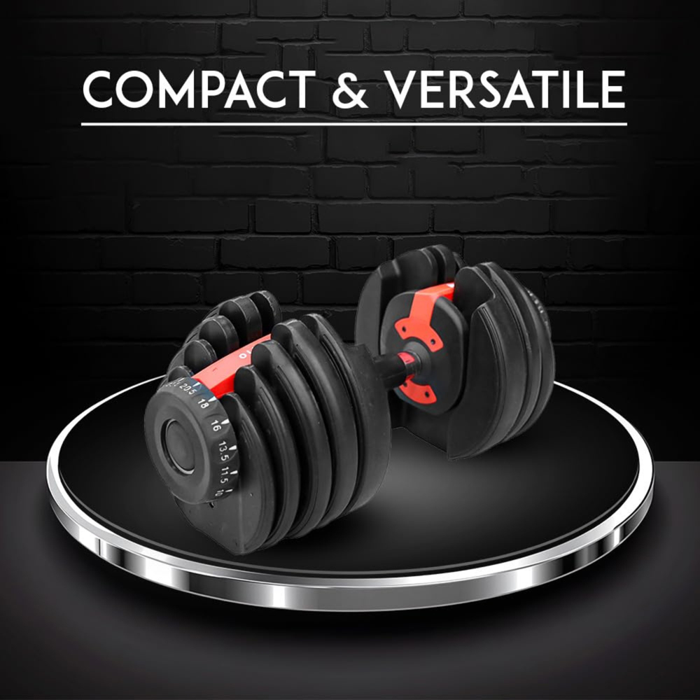 Alivio 10-in-1 Adjustable Dumbbell 24kg Image 6