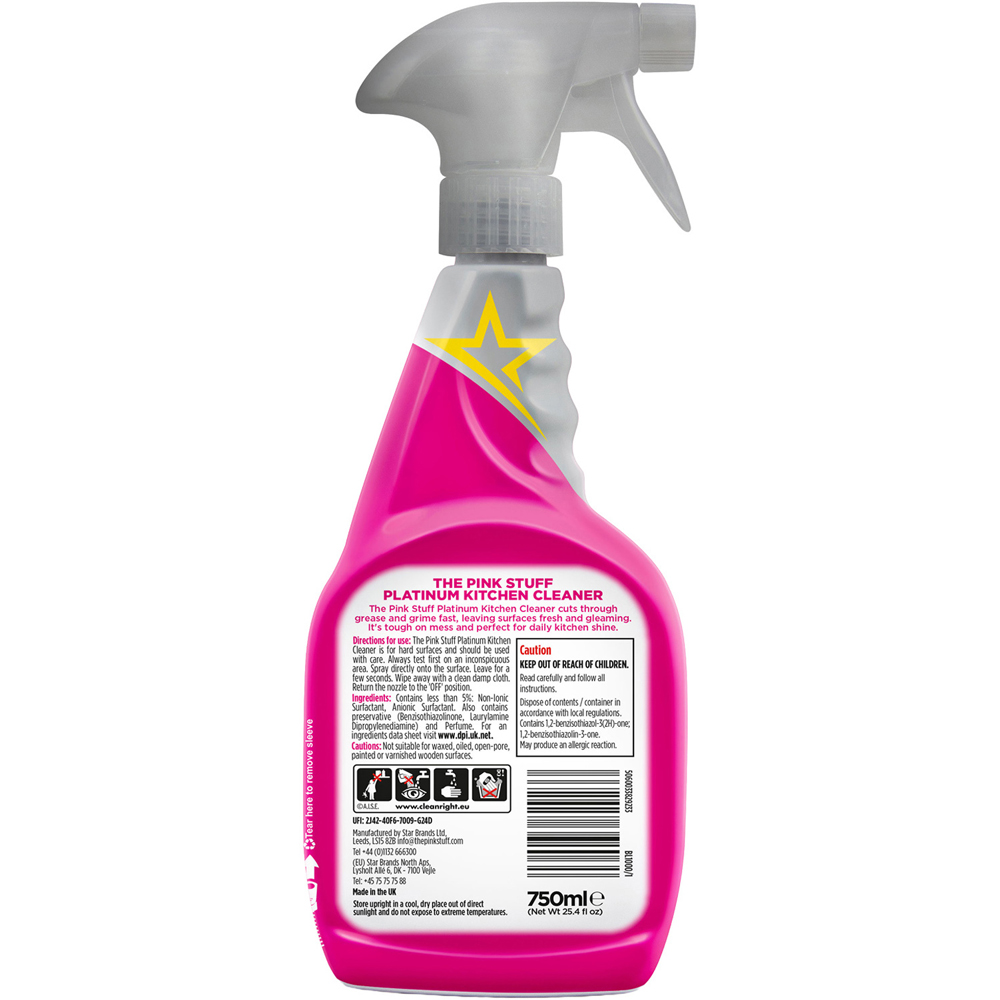 The Pink Stuff Platinum Kitchen Cleaner Image 2