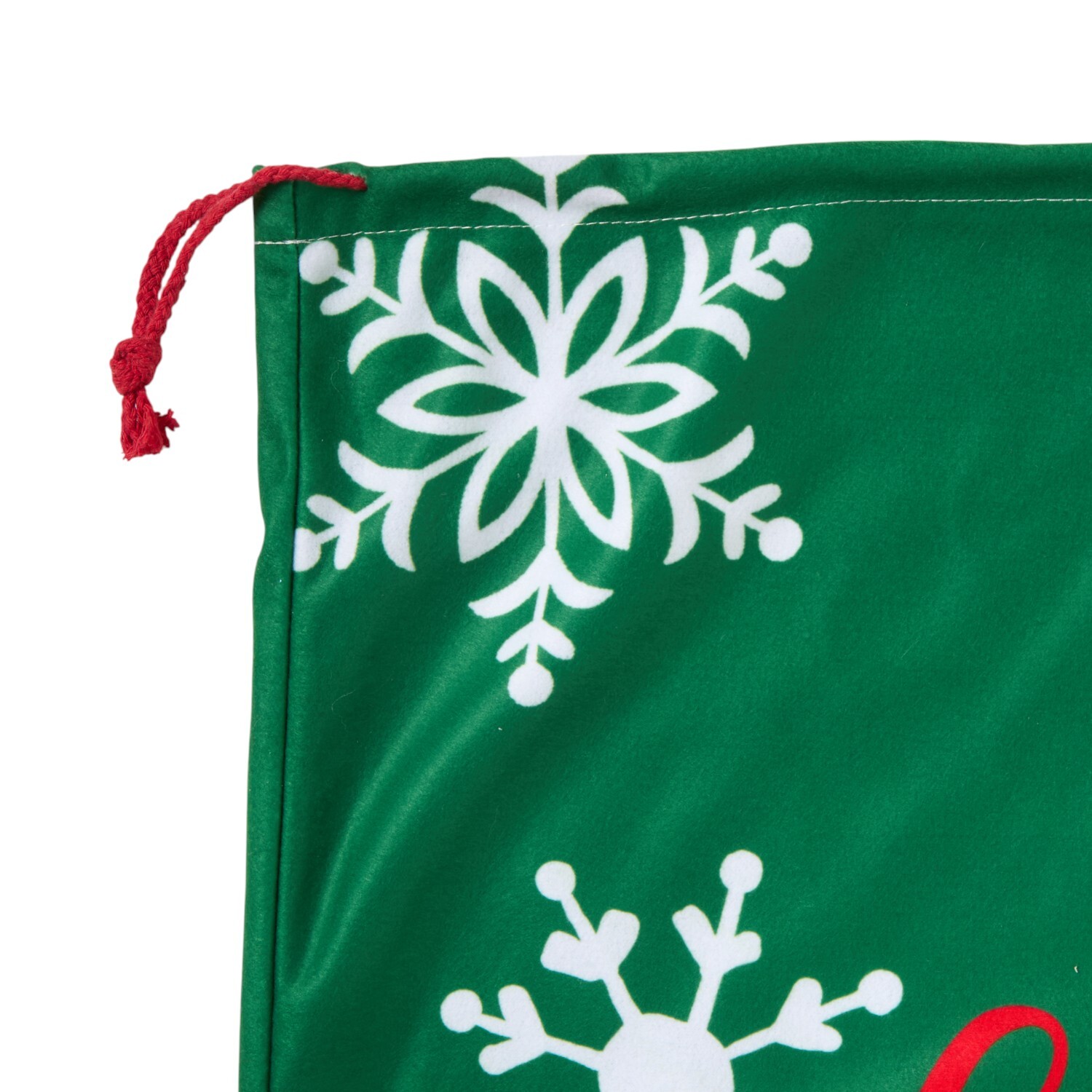 Merry Christmas Large Santa Sack Green Image 2