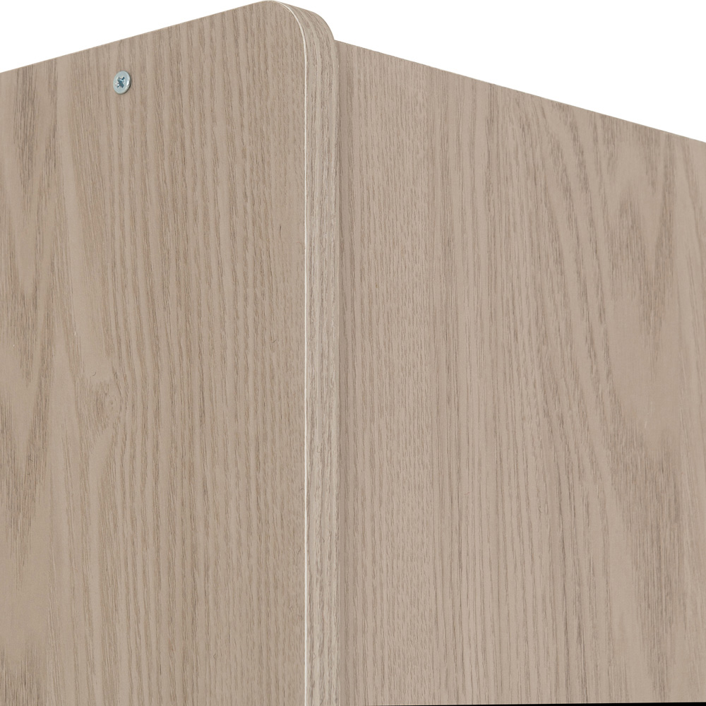 Seconique Paris 2 Door Smoked Ash Effect Mirror Wardrobe Image 7