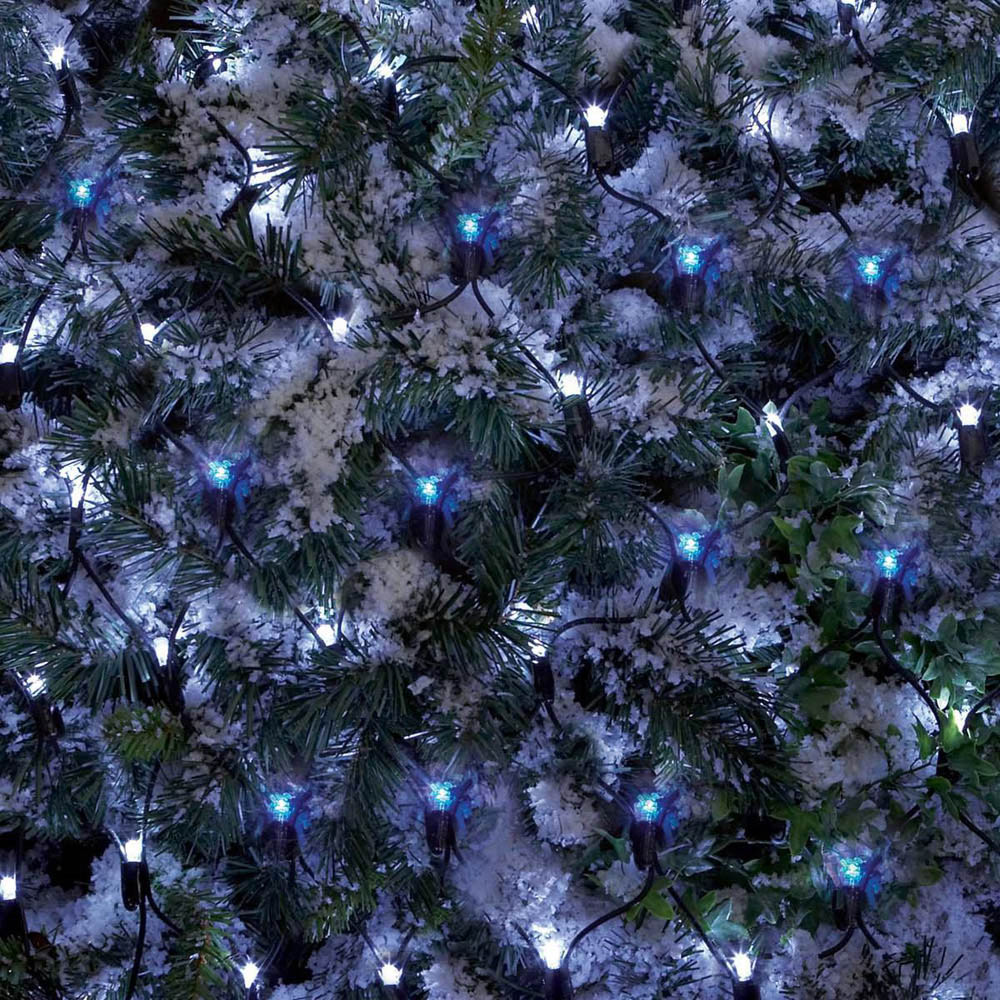 Premier 360 Blue and White LED Multi-Action Green Cable Net Window Light 1.2 x 3.5m Image 5