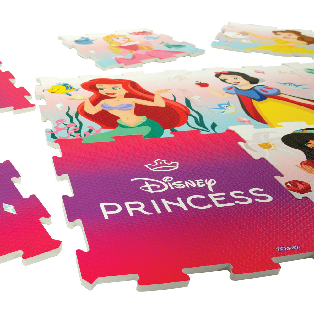 MoVe Disney Princess 12 Piece EVA Play Mat Image 5