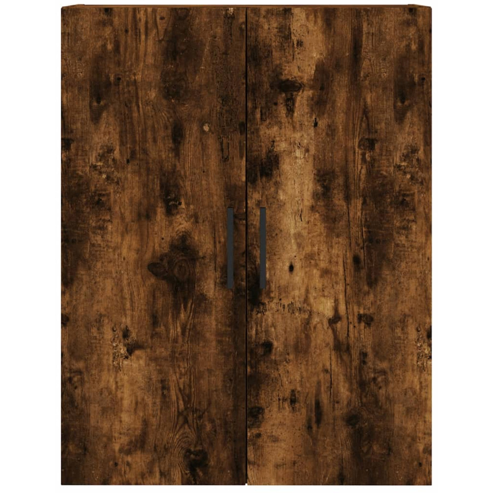 vidaXL 2 Door Smoked Oak Wall Mounted Cabinet Image 7