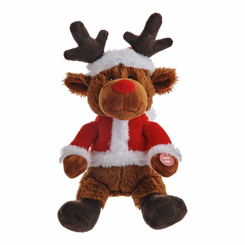 Singing reindeer toy Clearance