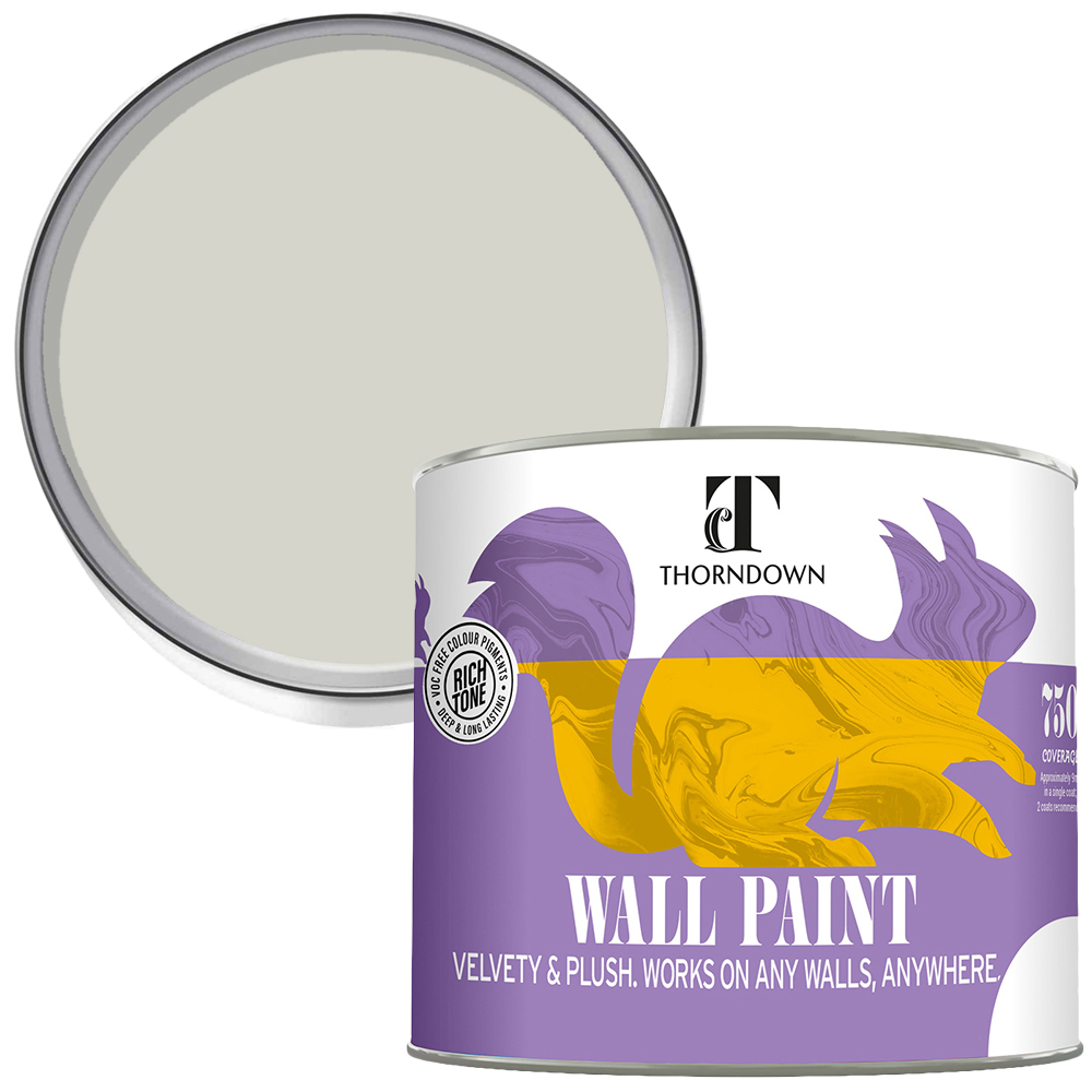 Thorndown Walls and Ceilings Greymond Matt Paint 750ml Image 1