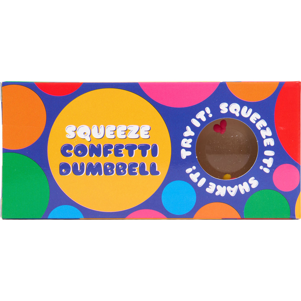 Squeeze Confetti Dumbbell Image 2