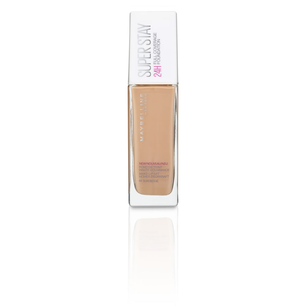 Maybelline SuperStay 24hr Foundation Sun Beige 48 30ml Image 3