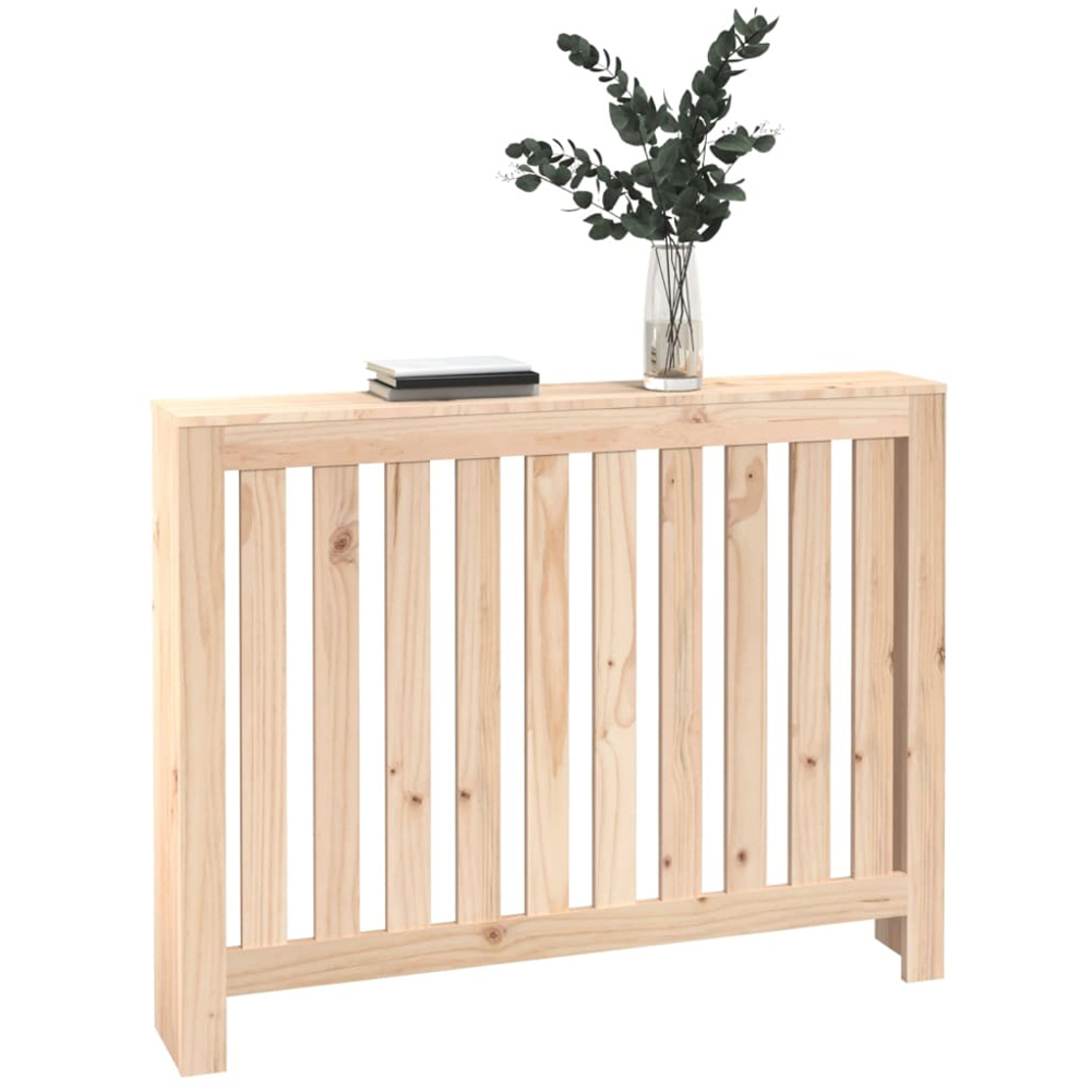 vidaXL Natural Pine Wood Radiator Cover 840 x 1085mm Image 3