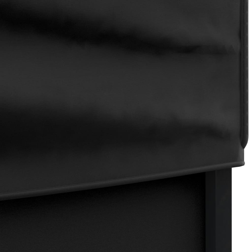 vidaXL 3 x 3m Black Foldable Party Tent with Sidewalls Image 6