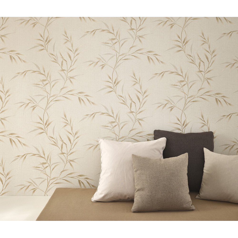 Erismann Yamato Beige Vinyl Wallpaper Image 6