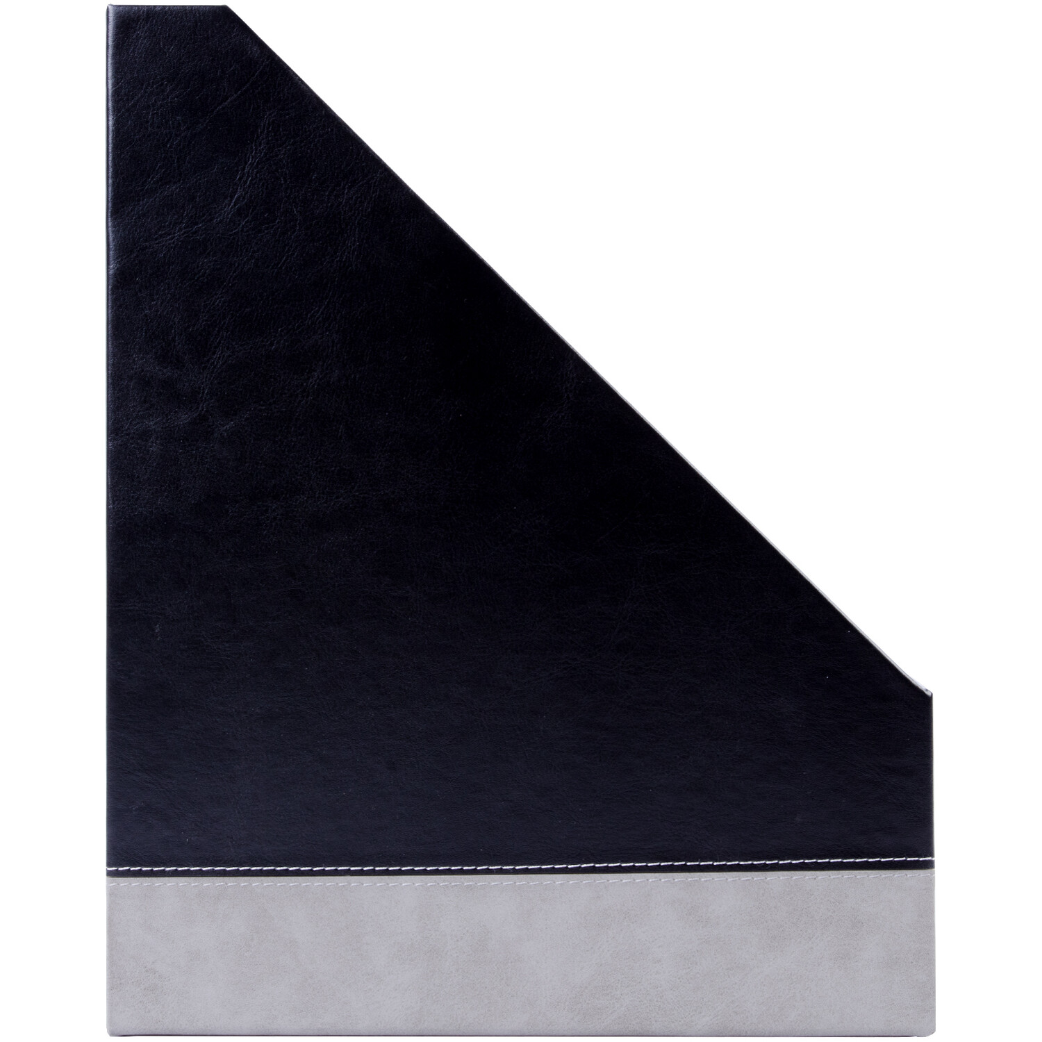 Black & Grey Stitched Magazine File Image 3