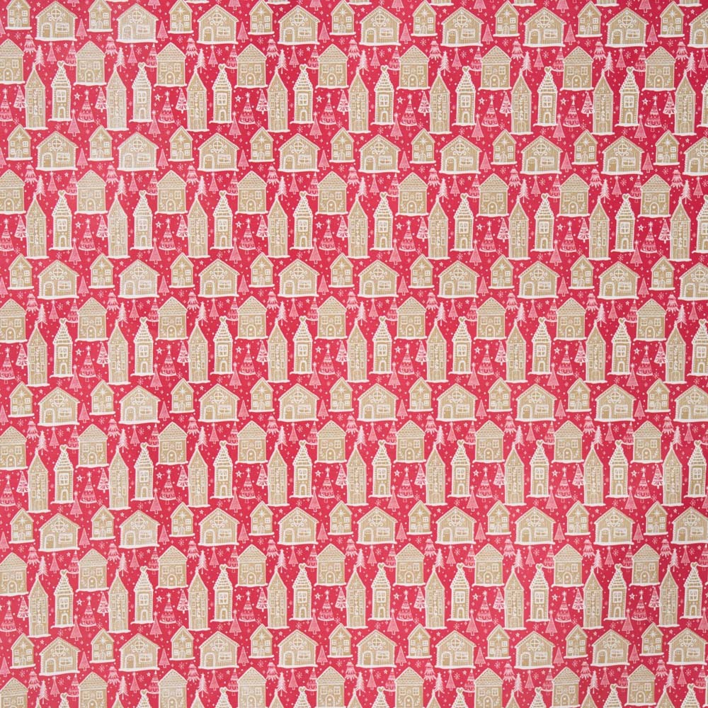 Gingerbread House Gift Wrap Image 5