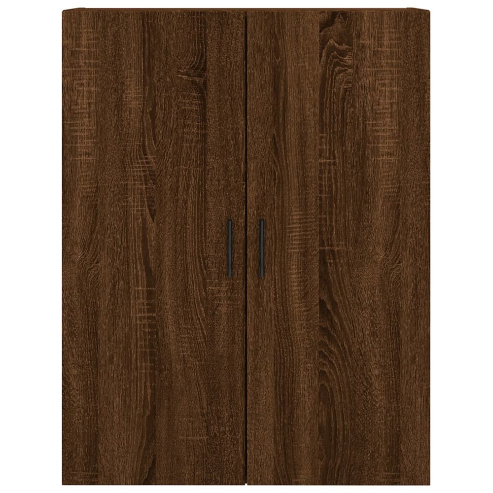 vidaXL 2 Door Brown Oak Wall Mounted Cabinet Image 7