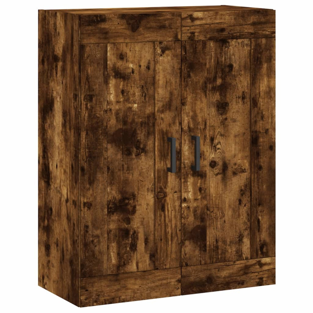 vidaXL 3 Door 3 Drawer Smoked Oak Highboard Image 5