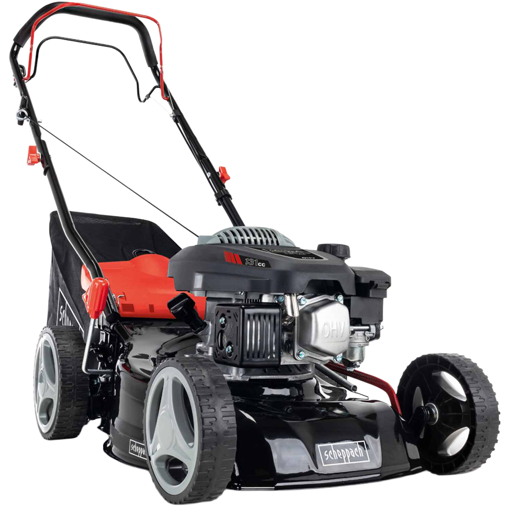 Scheppach MS132-42 Self-Propelled 42cm Petrol Lawn Mower Image 1