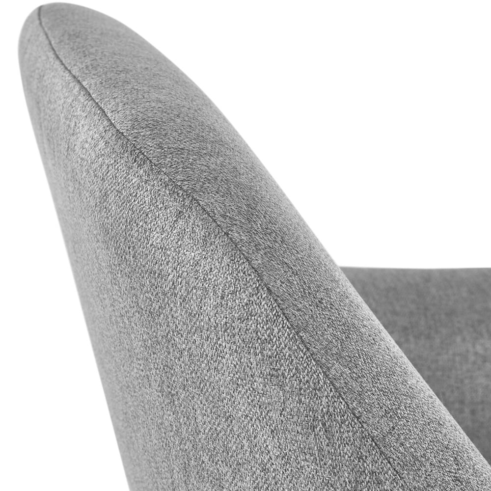 Julian Bowen Davos Grey Accent Chair Image 3