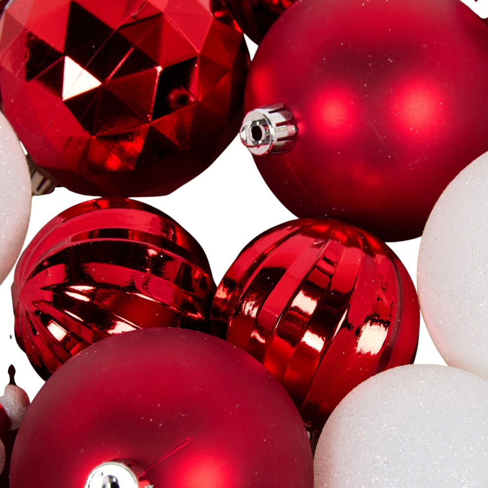 Pack of 50 Candy Cane Carnival Baubles Image 4
