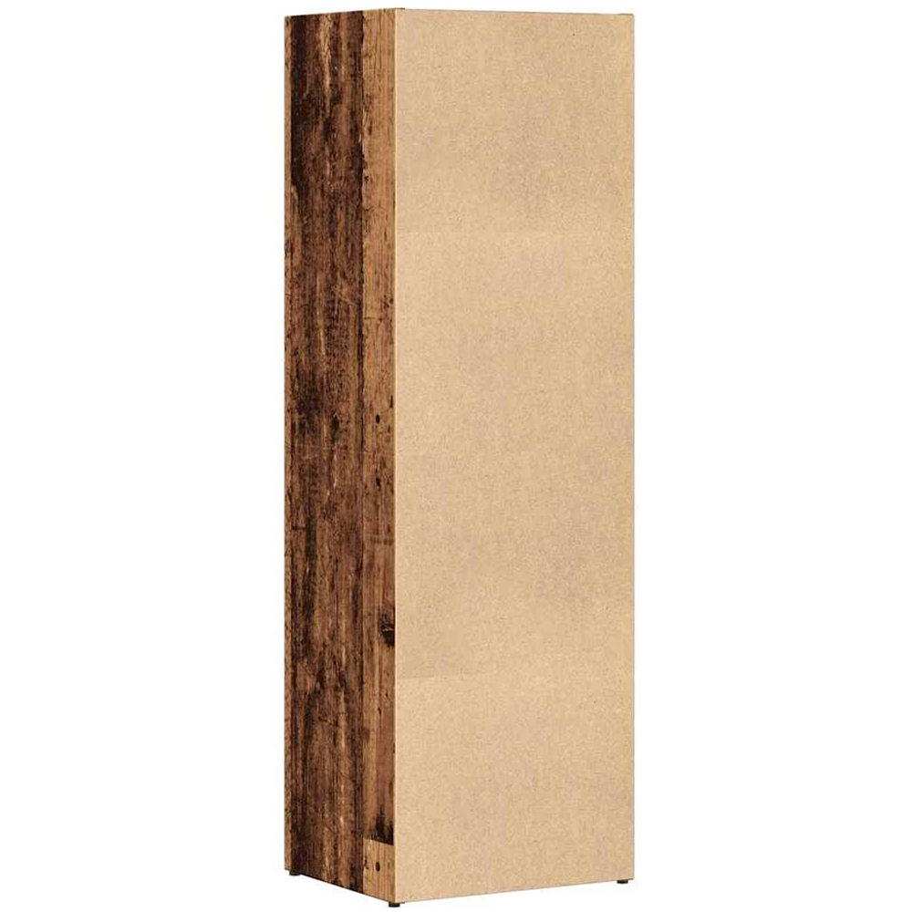 vidaXL 3 Shelf Old Wood Bookcase Image 6