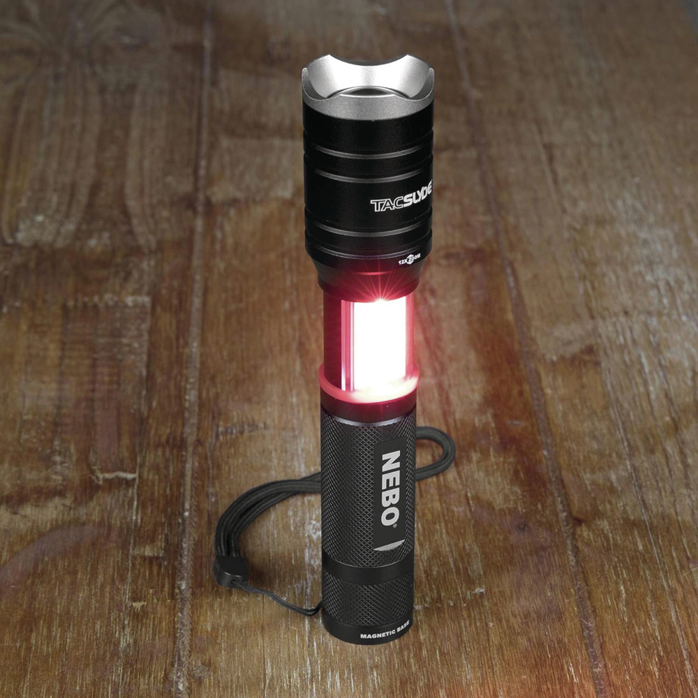 Nebo Redline Flex 450 Lumens Rechargeable Tactical Flashlight with 6x Zoom Image 2