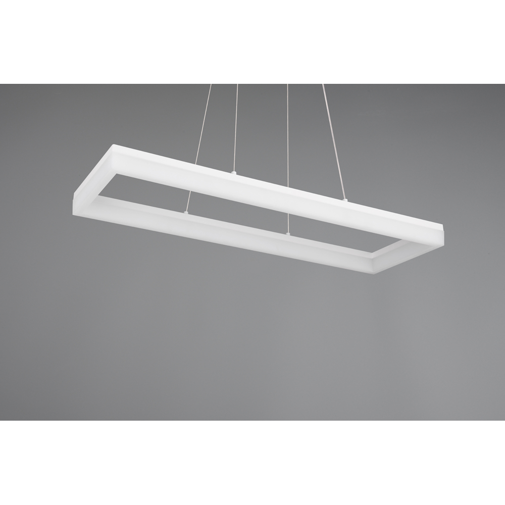 TRIO Camino Matt White LED Pendant Light Image 9