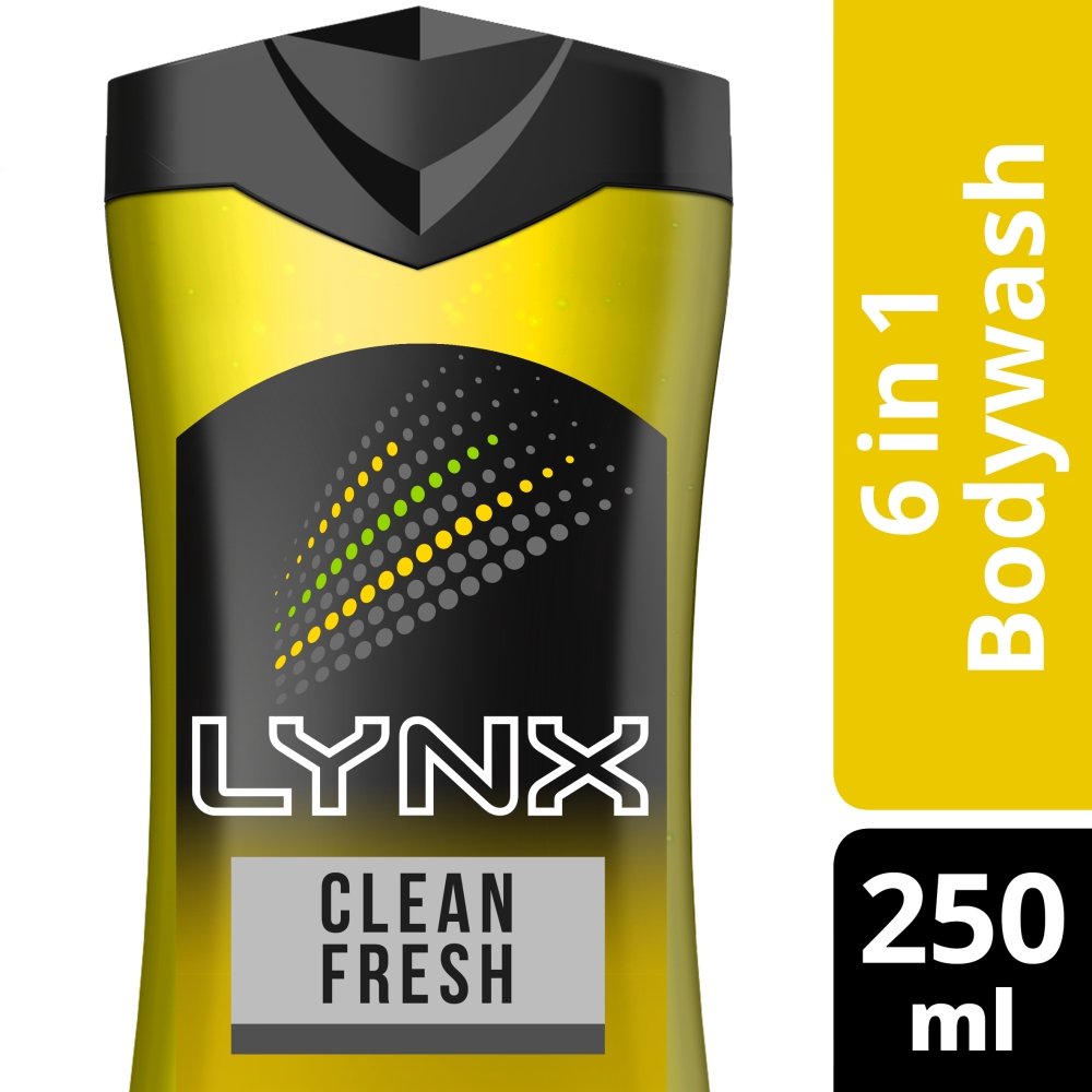Lynx Clean Fresh You Shower Gel 250ml Wilko