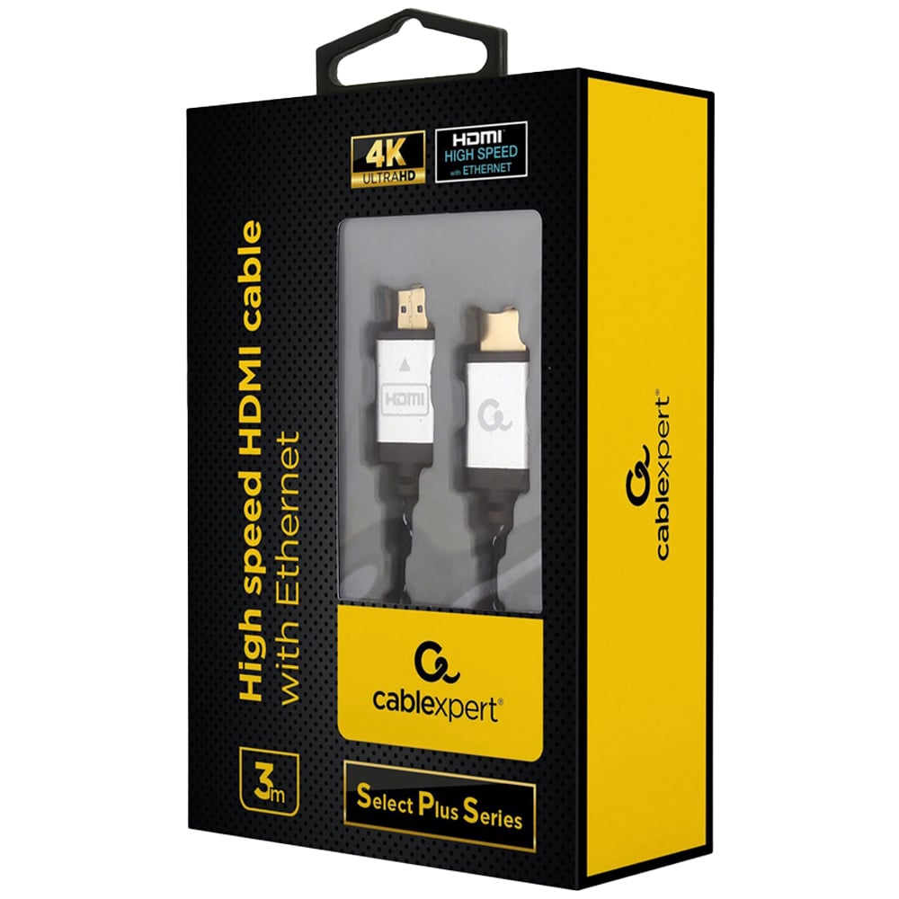 Cablexpert 3m High Speed 4K UHD 60 Hz HDMI Cable Image 2
