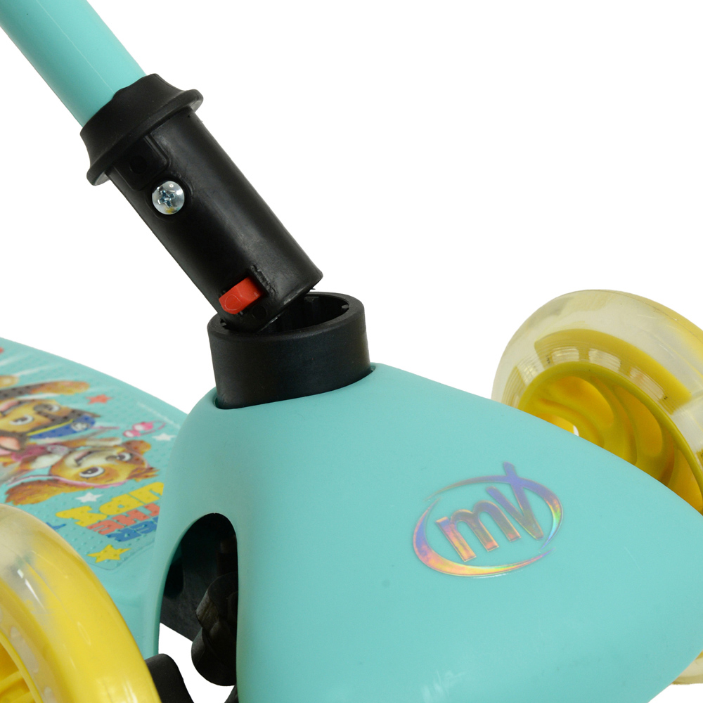 Paw Patrol Tilt N Glo Kids Scooter with Light Up Wheels Image 4