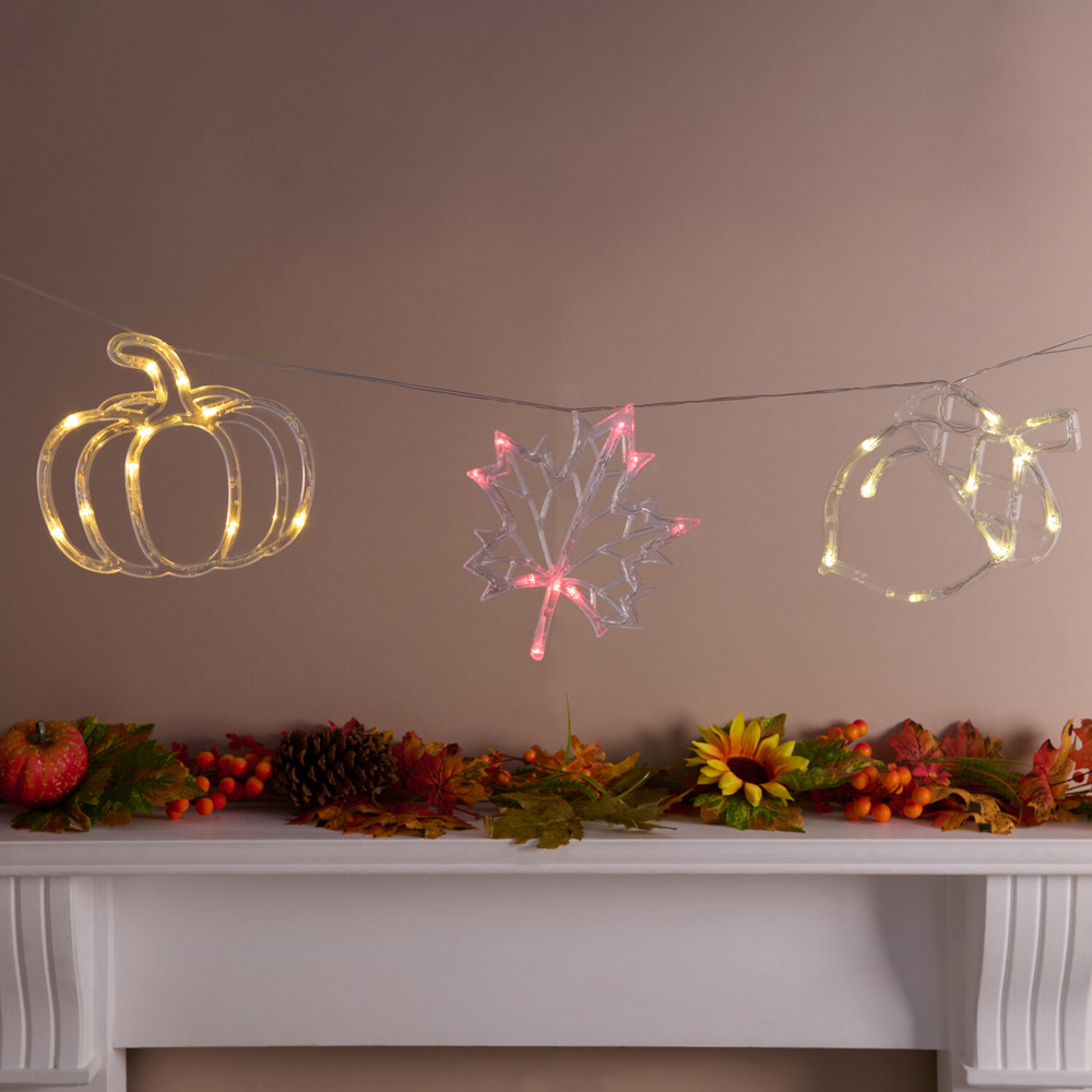 66 LED Autumnal String Light Image 1
