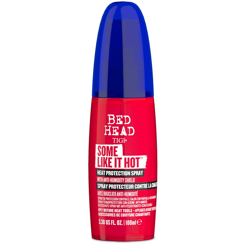 TIGI Bed Head Some Like It Hot Heat Protection Hair Spray Thermal Shield 100ml 3 Pack Image 3