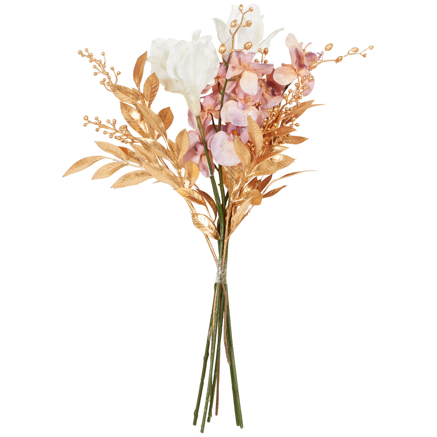 Velvet Lily and Orchid Bouquet - Multicolour Image 2
