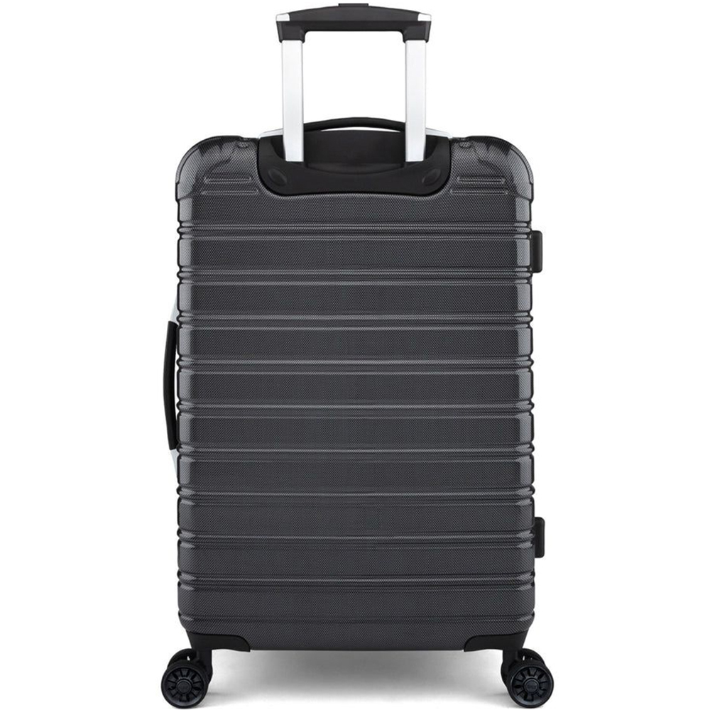 iFLY 3 Piece Jet Black Fibertech Hard Shell Spinner Travel Luggage Set Image 6