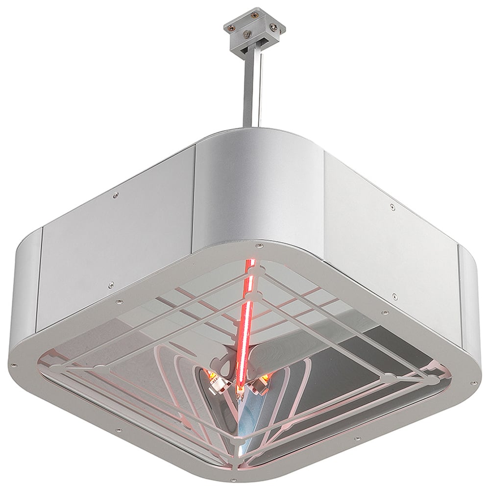 Shadow Silver Pendant Hanging Heater 2000W Image