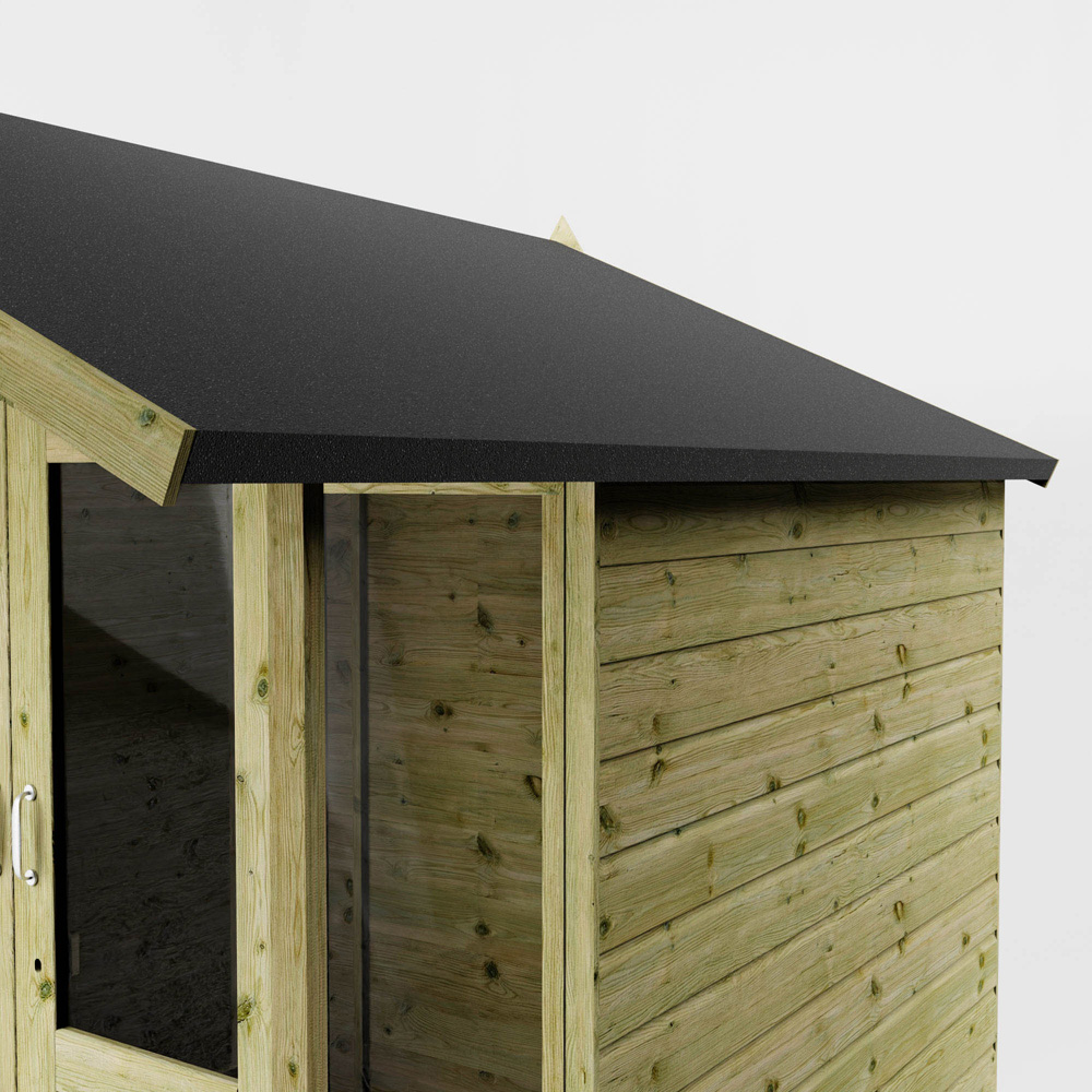 Mercia 7 x 7ft Double Door Traditional Summerhouse Image 7