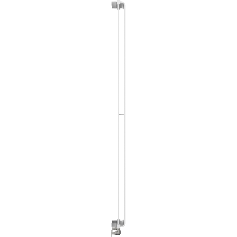 Terma Warp Room 3870 BTU Matt White Radiator 1800 x 395mm Image 4