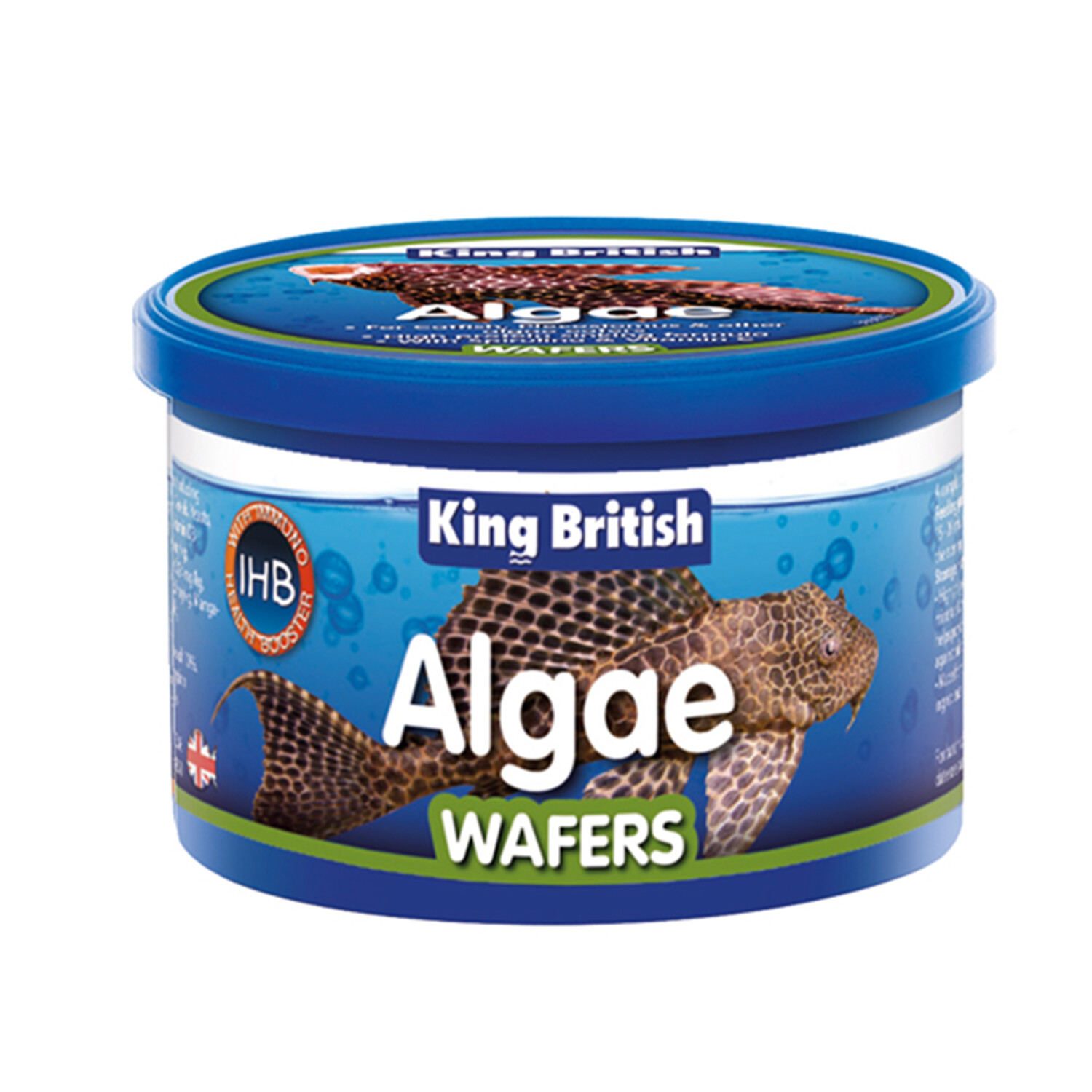 King British Algae Wafers 100g Image