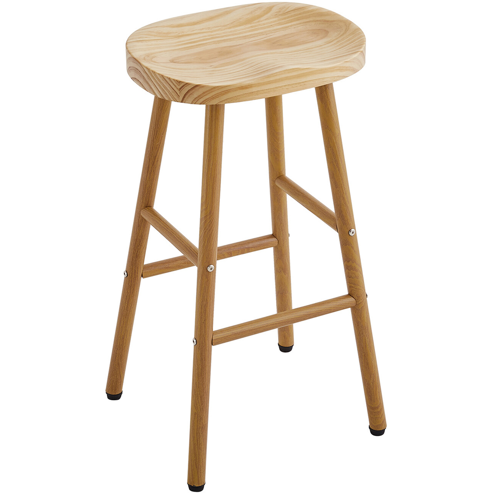 Radley Bar Stool Pine Wood Image 4