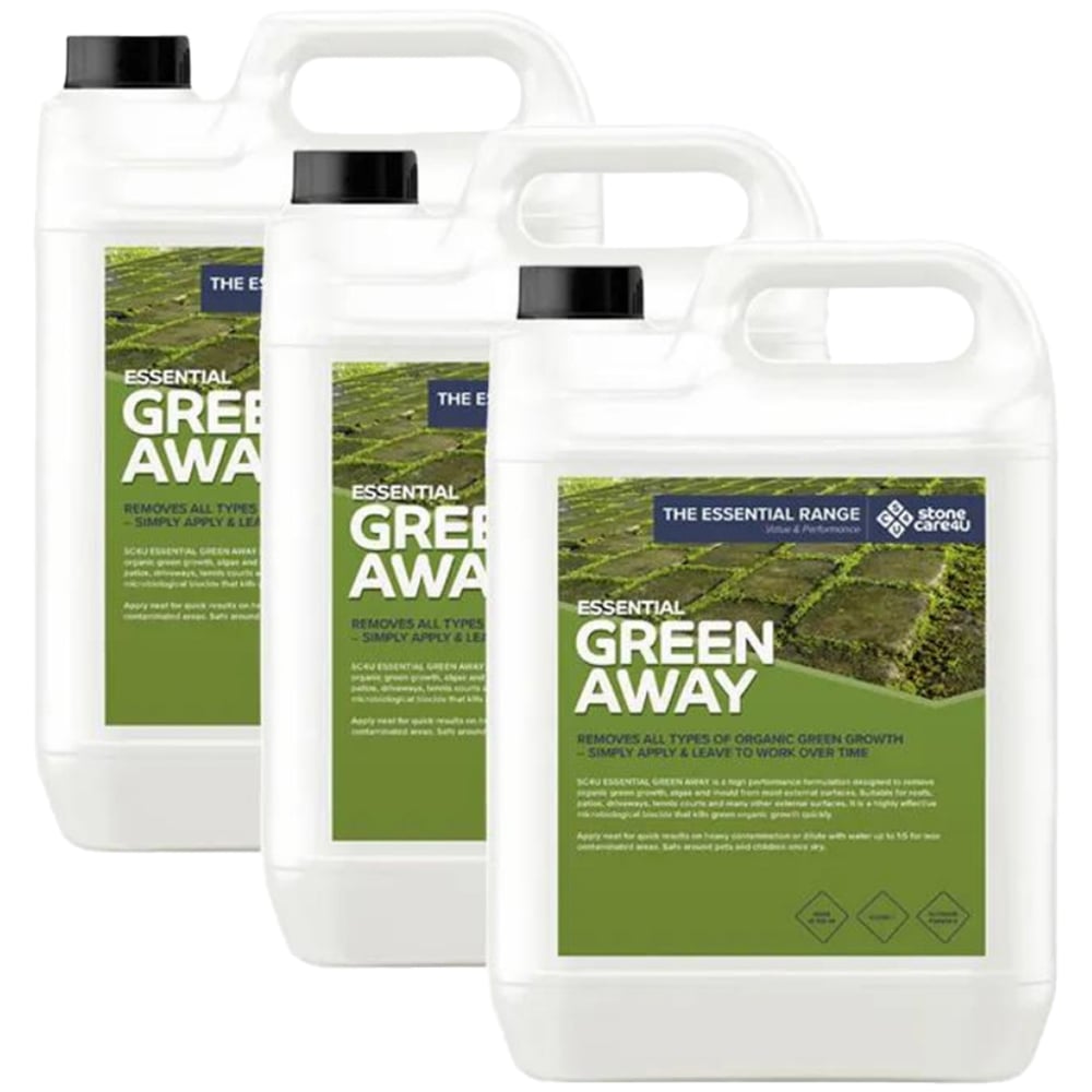 StoneCare4U Essential Green Away 5L 3 Pack Image 1