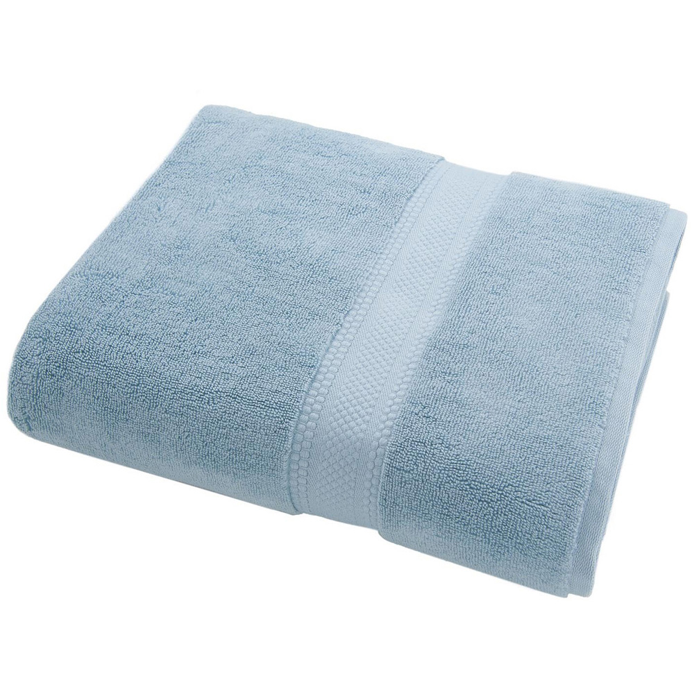 Divante Deluxe Cotton Flannel Glacier Grey Face Cloth Image 1