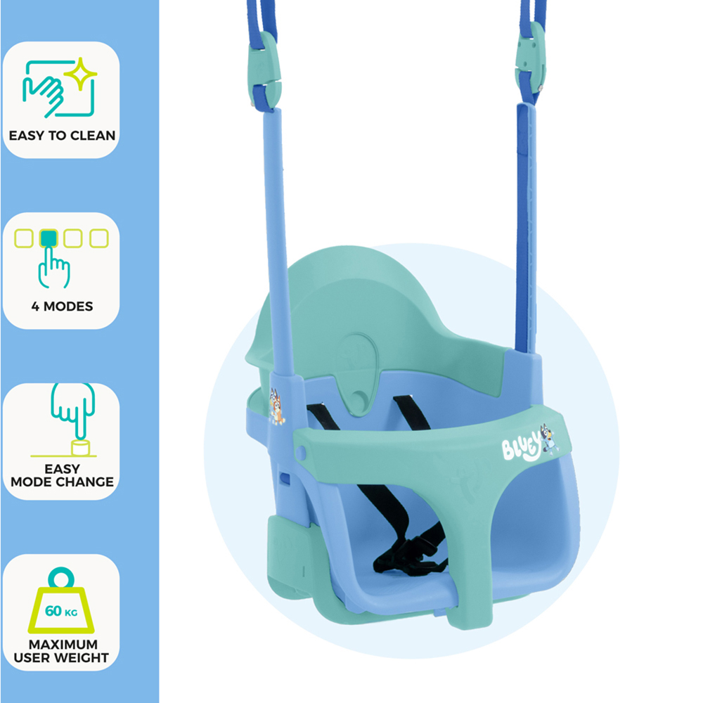 TP Forest Kids Bluey Single Swing Quadpod Seat Set Image 9