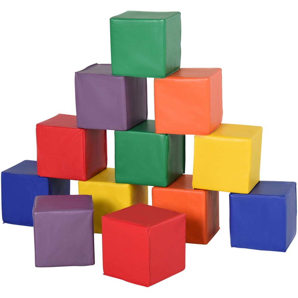 Tommy Toys Kids 12 Piece Soft Blocks Play Set Image 1