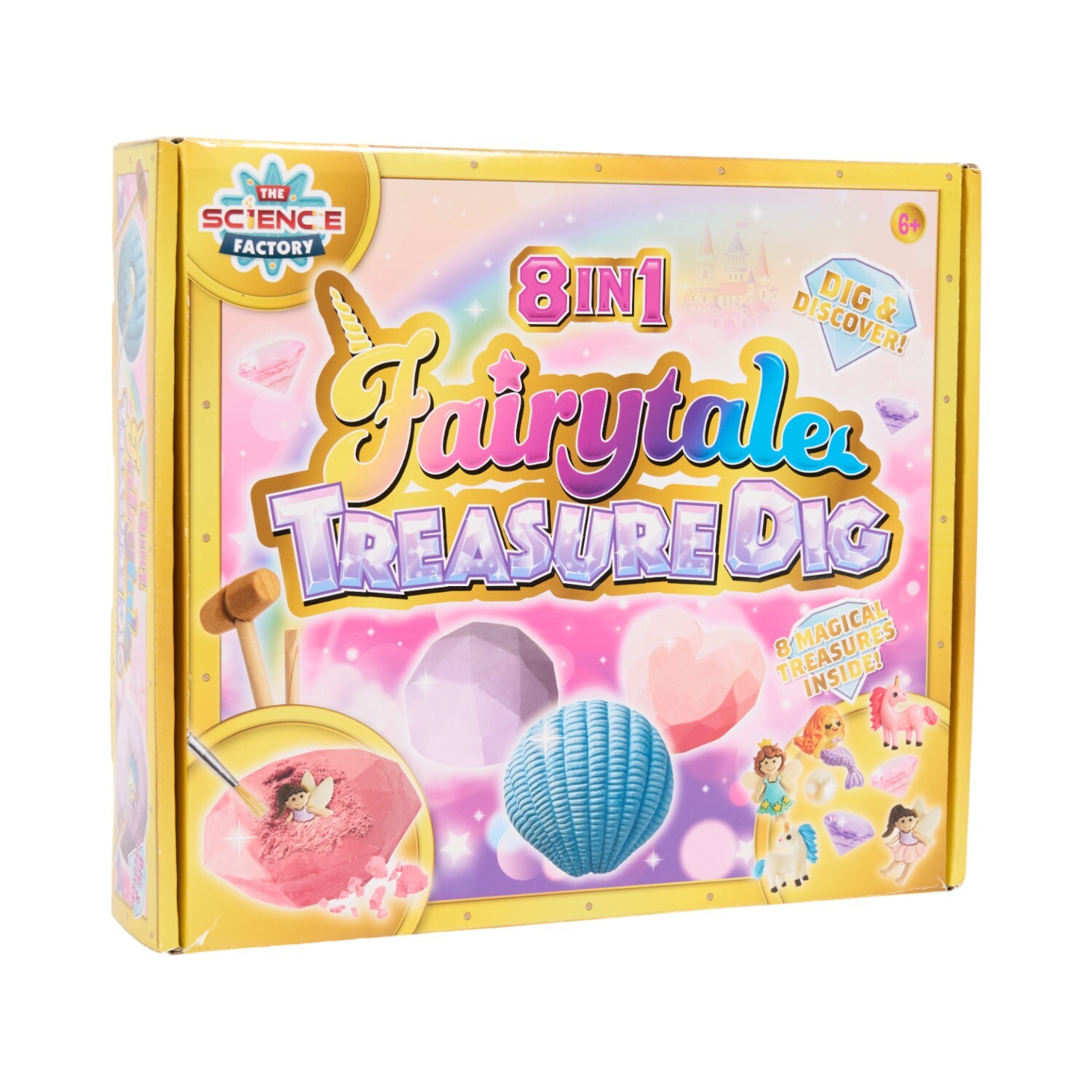 8 in 1 Fairytale Treasure Dig Kit Image 2