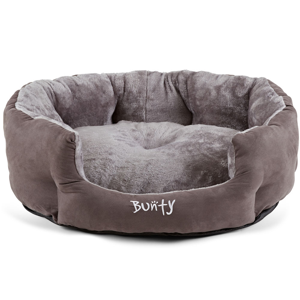 Bunty Polar Extra Large Grey Dog Bed Image 1