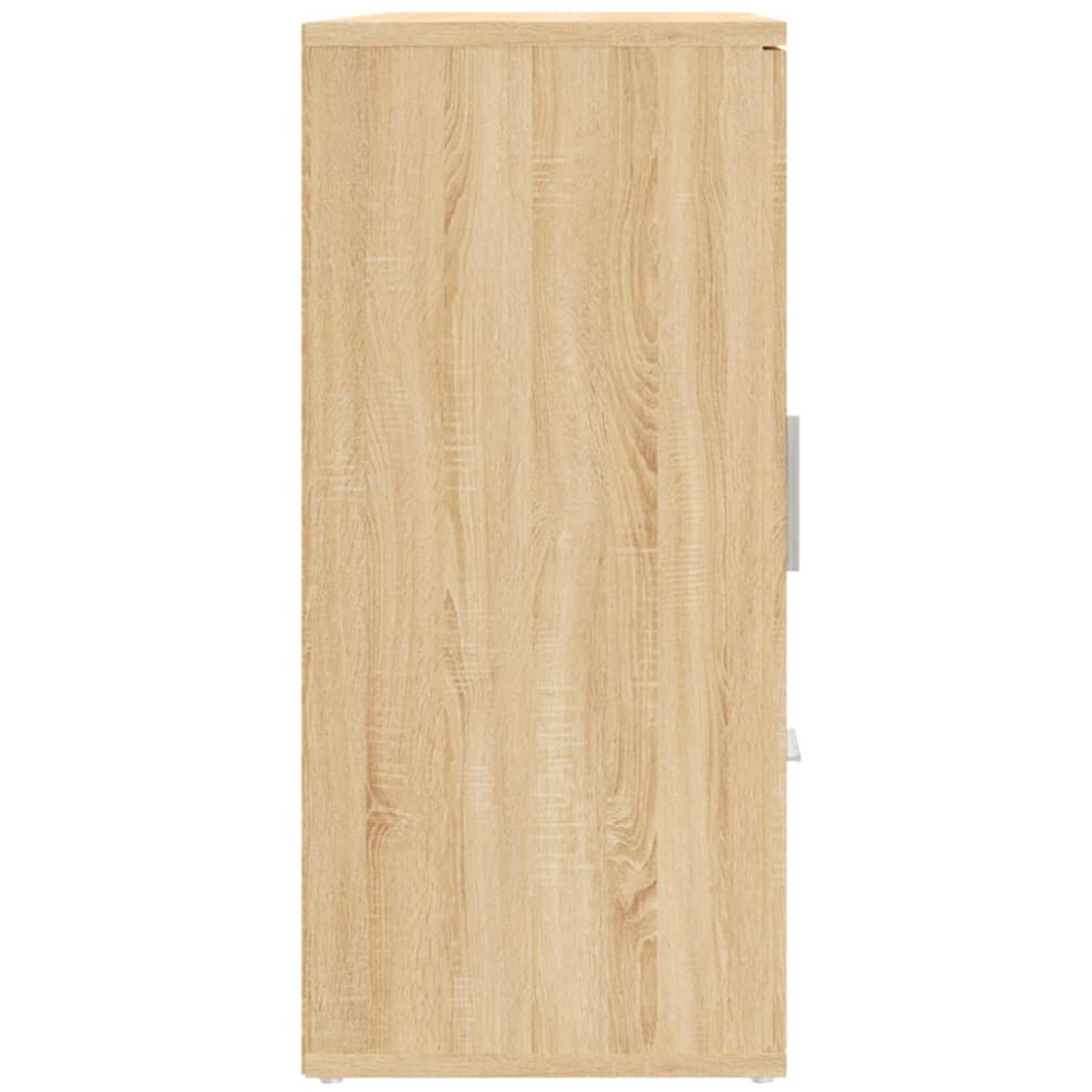vidaXL 2 Door 3 Drawer Sonoma Oak Sideboard Image 7