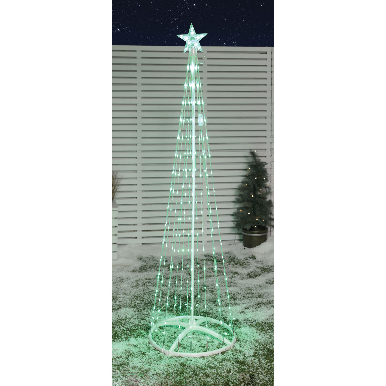 1.8m Christmas Light Up Tree Image 2