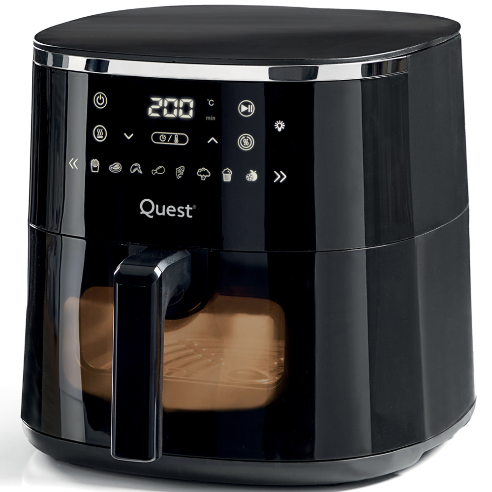 Quest 33860 Black 6L Digital Air Fryer Image 3