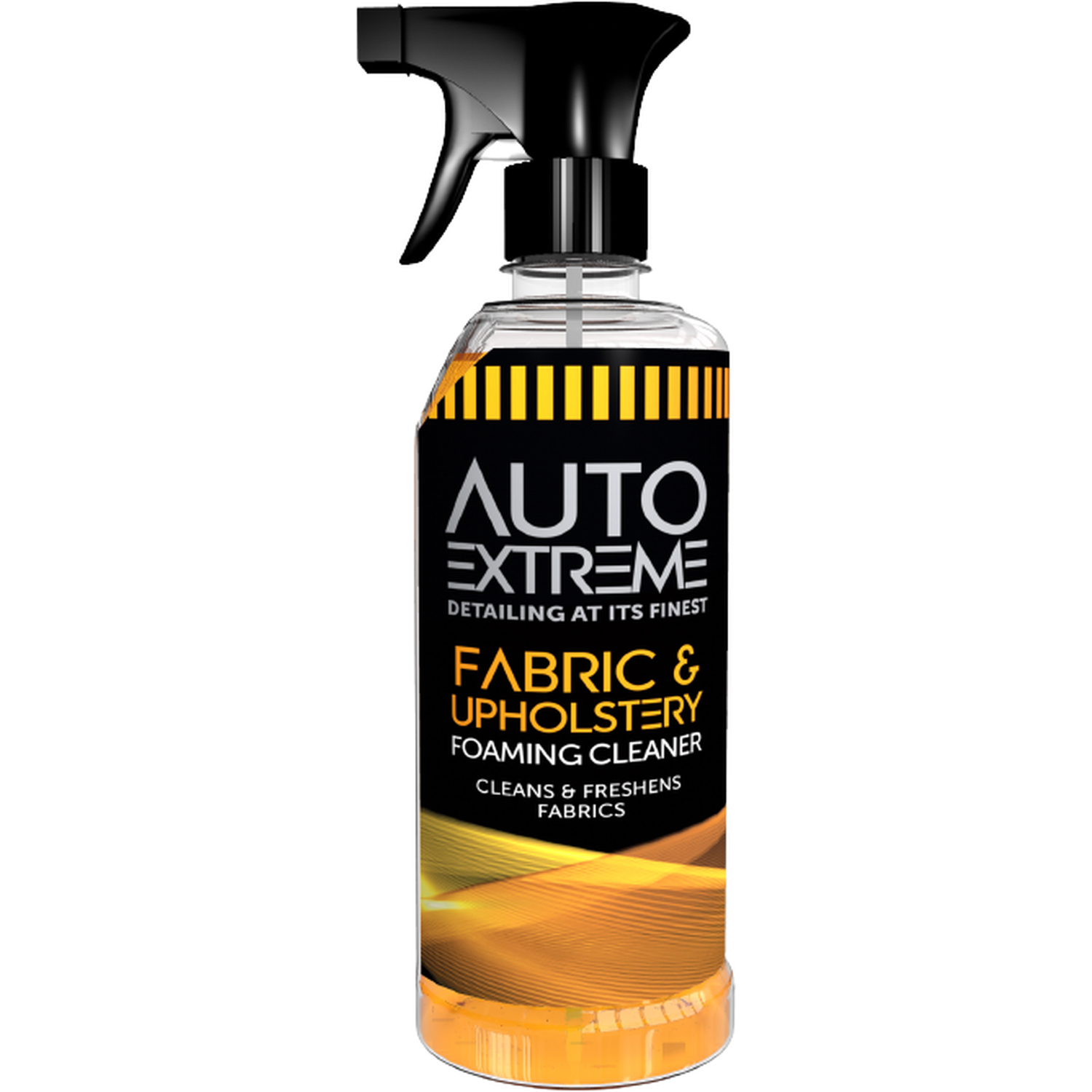 Auto Extreme Fabric and Upholstery Foaming Cleaner - Yellow Image